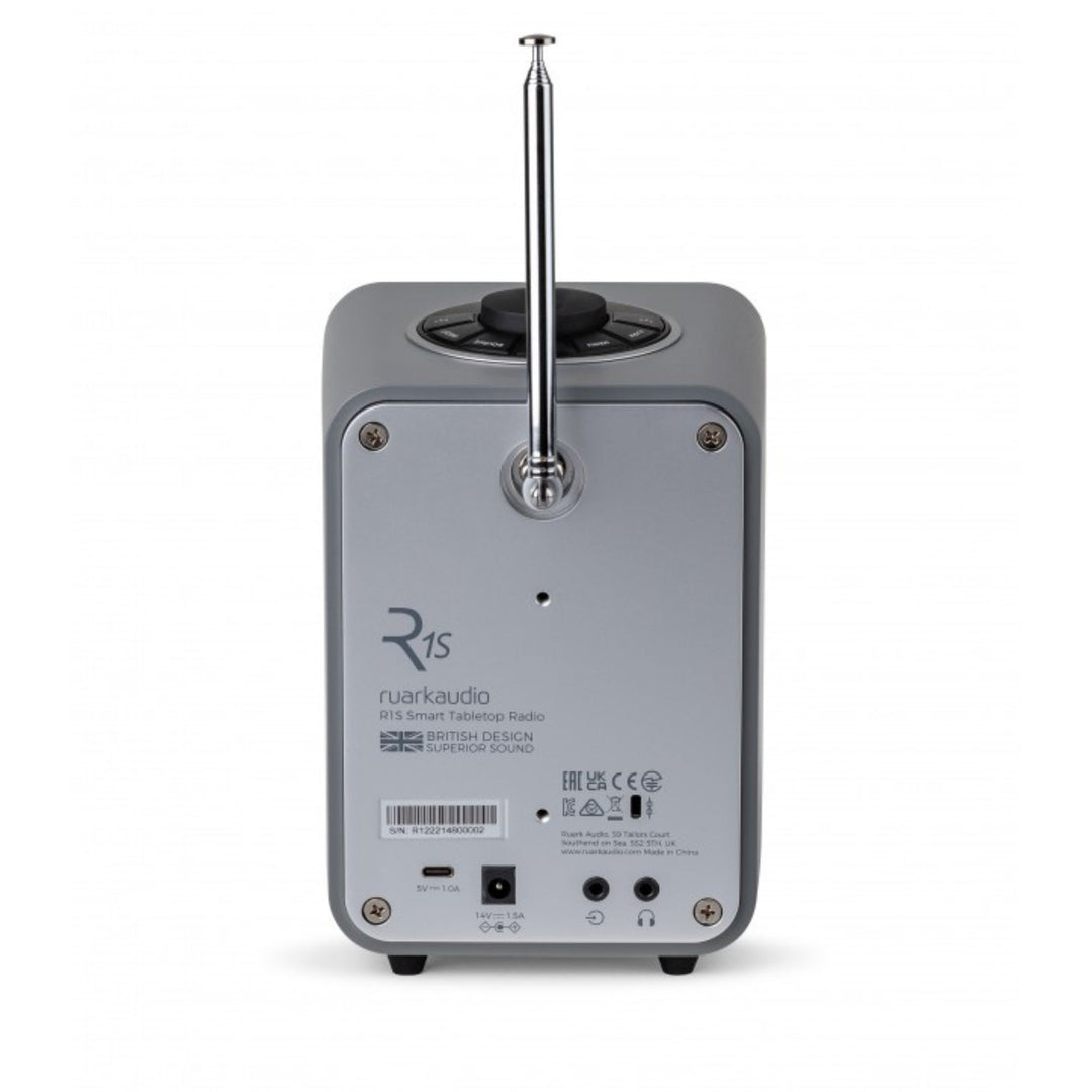 Achterkant Ruark Smart Radio R1S